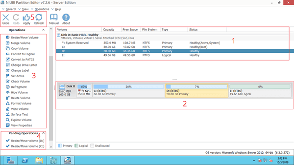 NIUBI Partition Editor Server