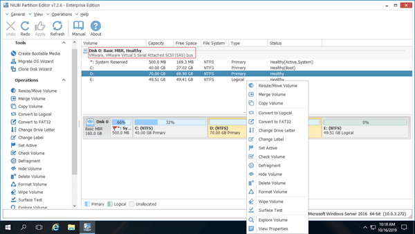 view niubi partition editor other hdd