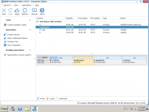 can resize c drive paragon partition manager