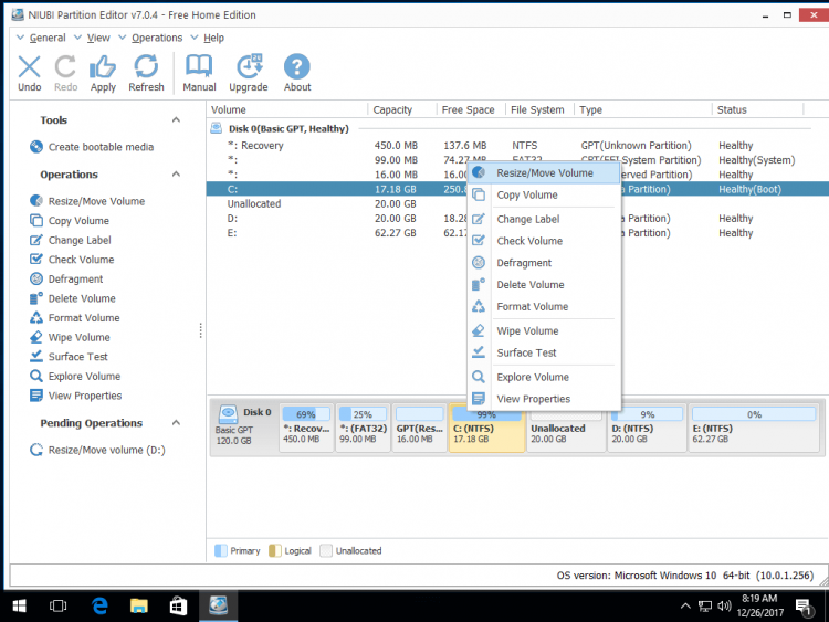 Best Free Partition Manager for Windows 10/8/7/Vista/XP.