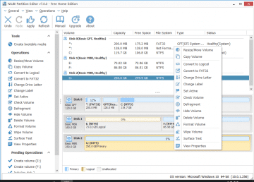 Partition management