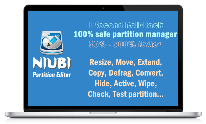 download the new version for ios NIUBI Partition Editor Pro / Technician 9.7.0